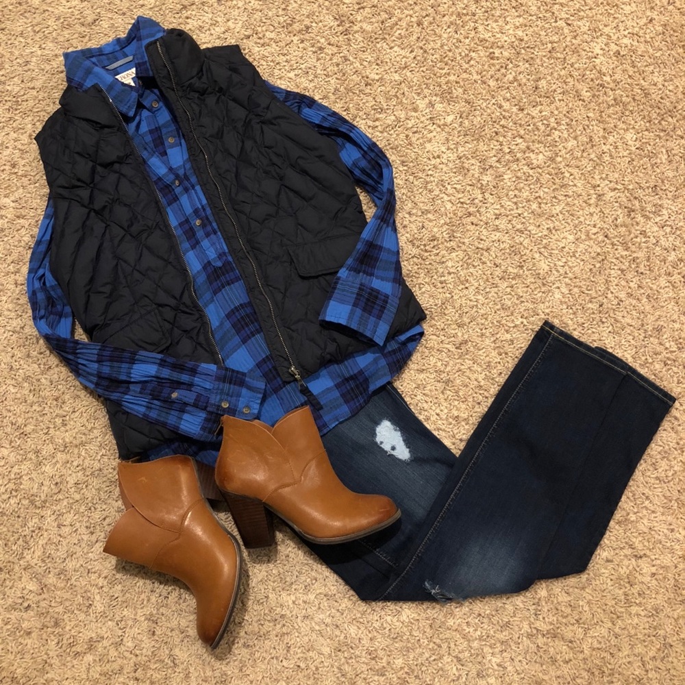 Merona Plaid Tunic